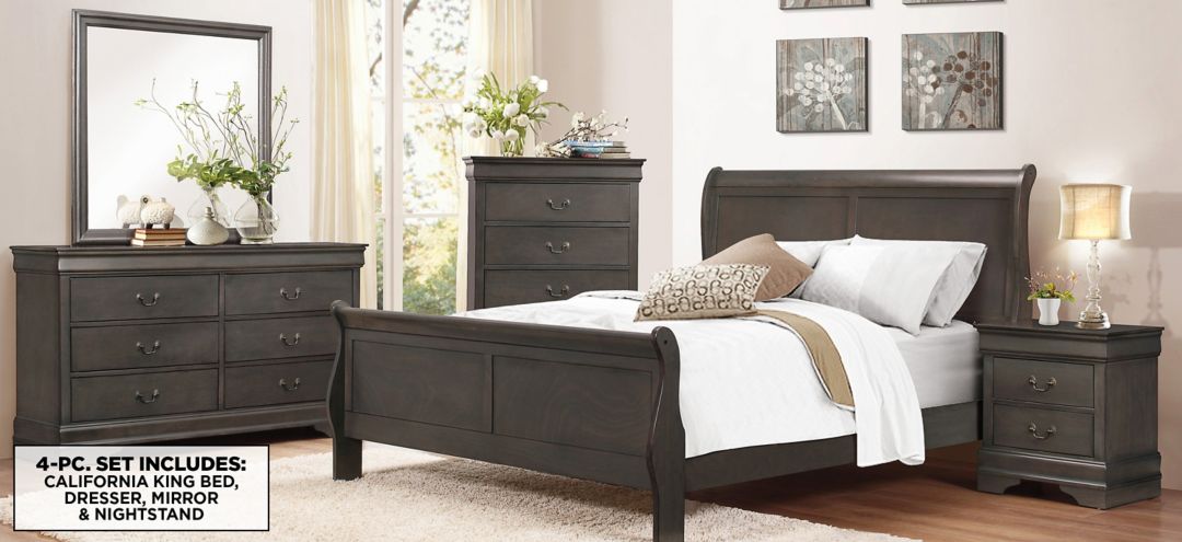 593321490 Edina 4-pc Bedroom Set sku 593321490