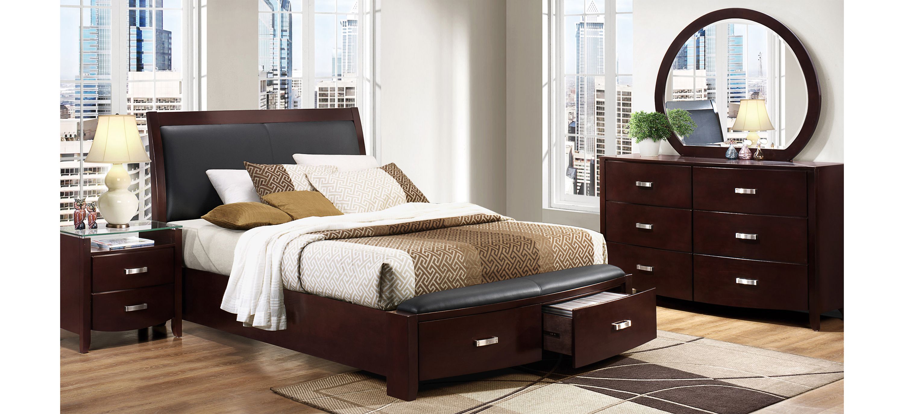 Richardson 4-pc. Upholstered Bedroom Set