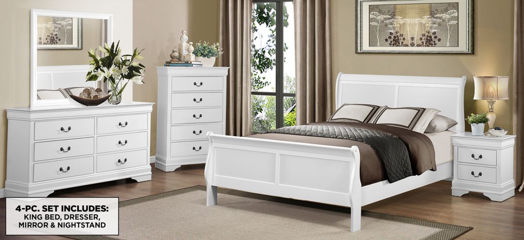 Edina 4-pc Bedroom Set