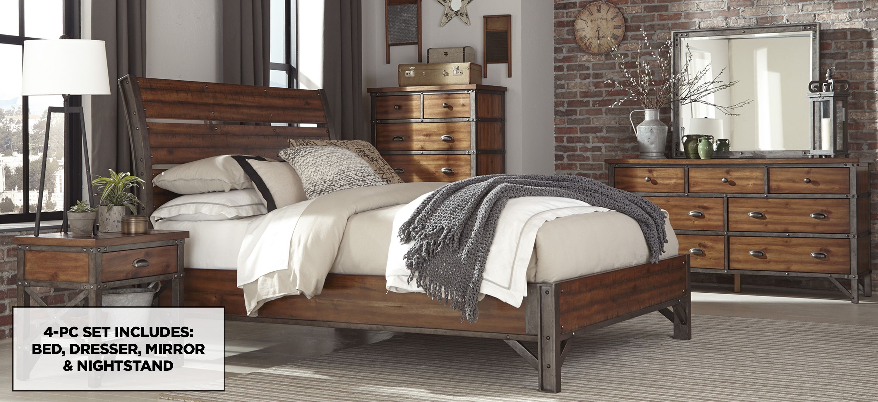 Steele 4-pc. Bedroom Set