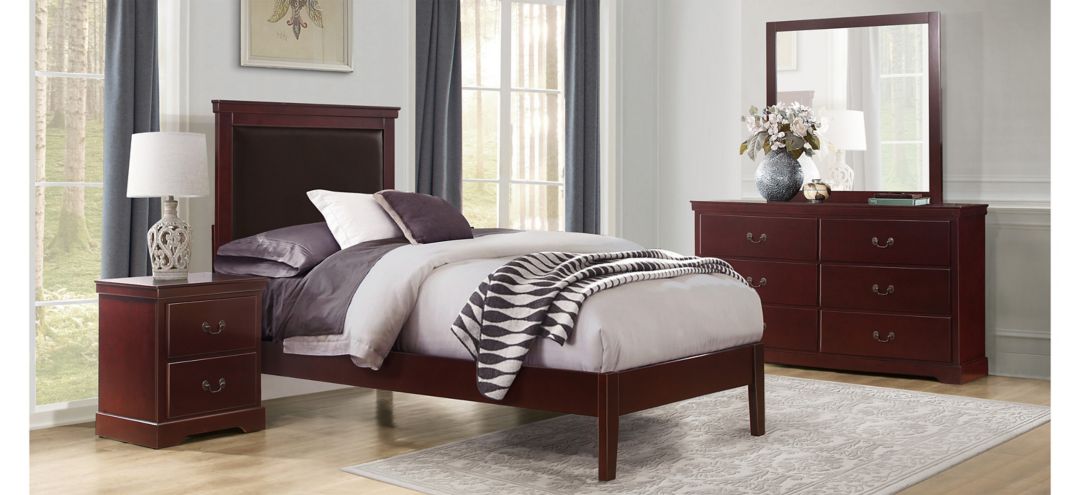 599164400 Place 4-pc Upholstered Bedroom Set sku 599164400