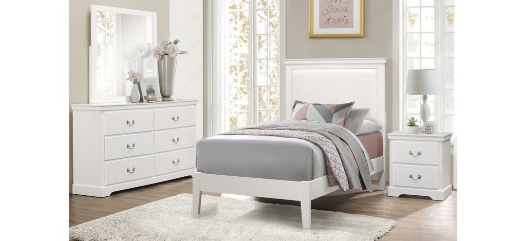 599164420 Place 4-pc Upholstered Bedroom Set sku 599164420