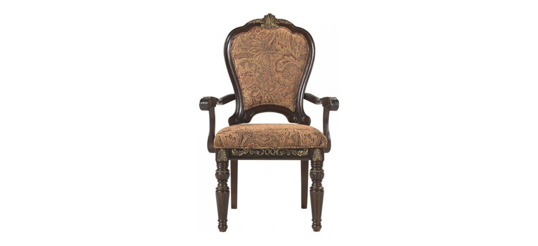 Regal Manor Chenille Dining Armchair