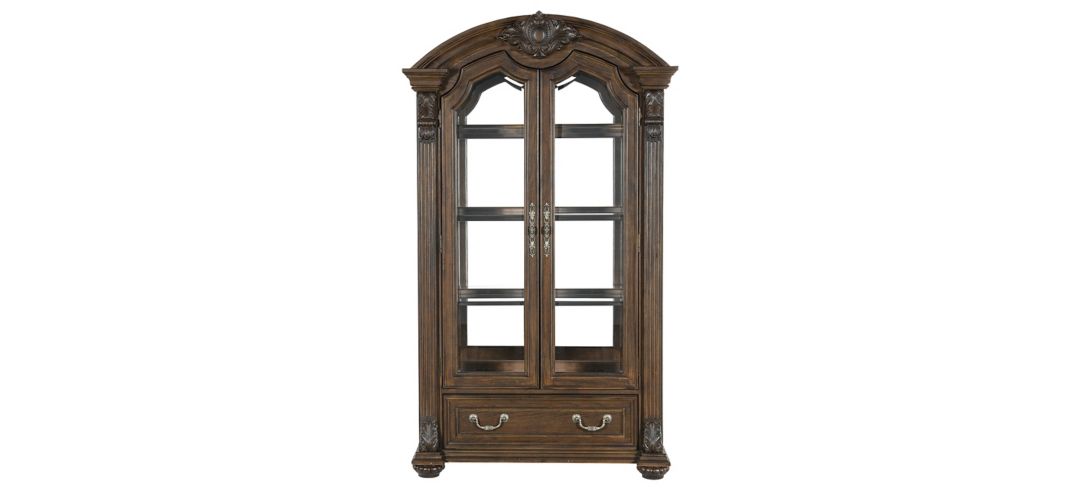 645358290 Wellington Dining Room Curio With Led Lighting sku 645358290