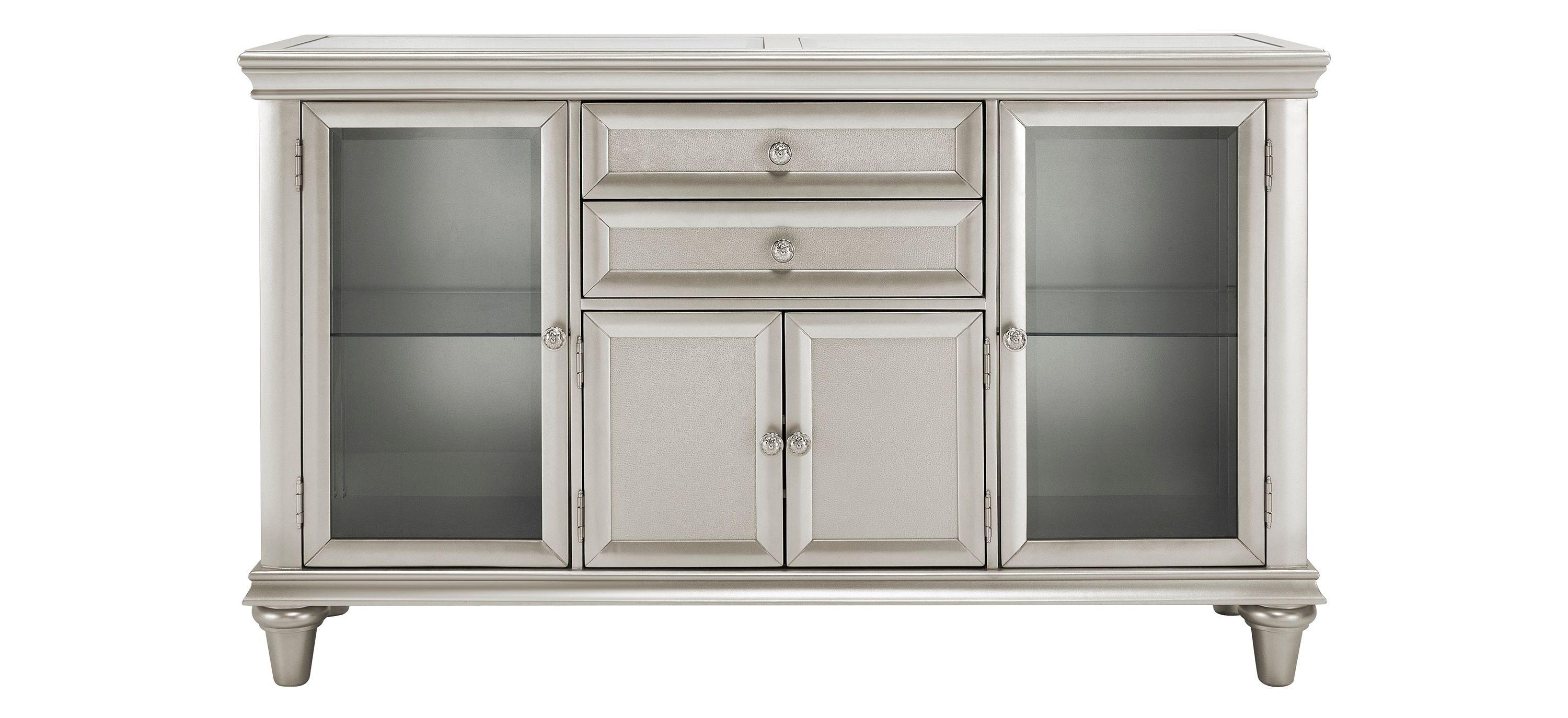 Tiffany Server w/ Wine Storage