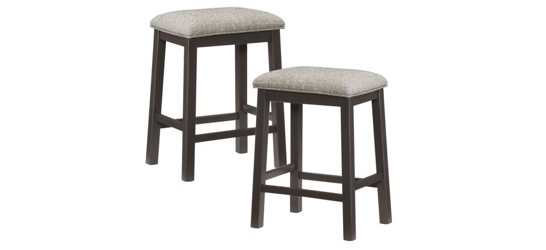 Pike Counter Height Chair (Set of 2)