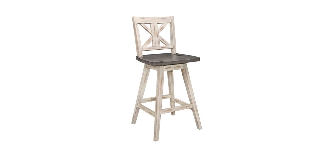 712156030 Trouvaille Counter Height Swivel Dining Chair sku 712156030