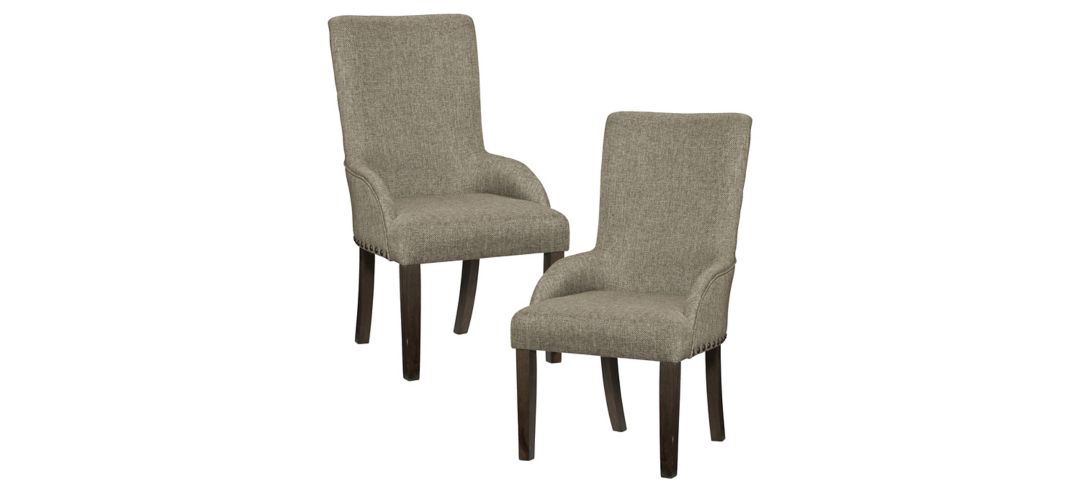 712157990 Baldwyn Dining Room Arm Chair (Set of 2) sku 712157990