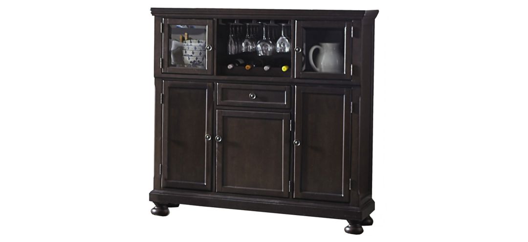 750117180 Shelley Curio W/ Wine Storage sku 750117180