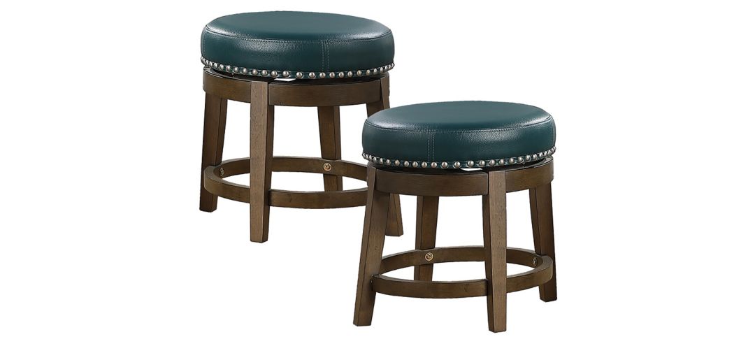 Whitby 18 Round Swivel Stool, Set of 2