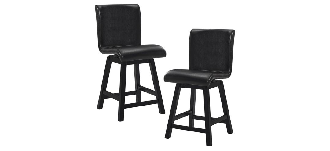 751157080 Flint 24 Height Swivel Stool (Set of 2) sku 751157080