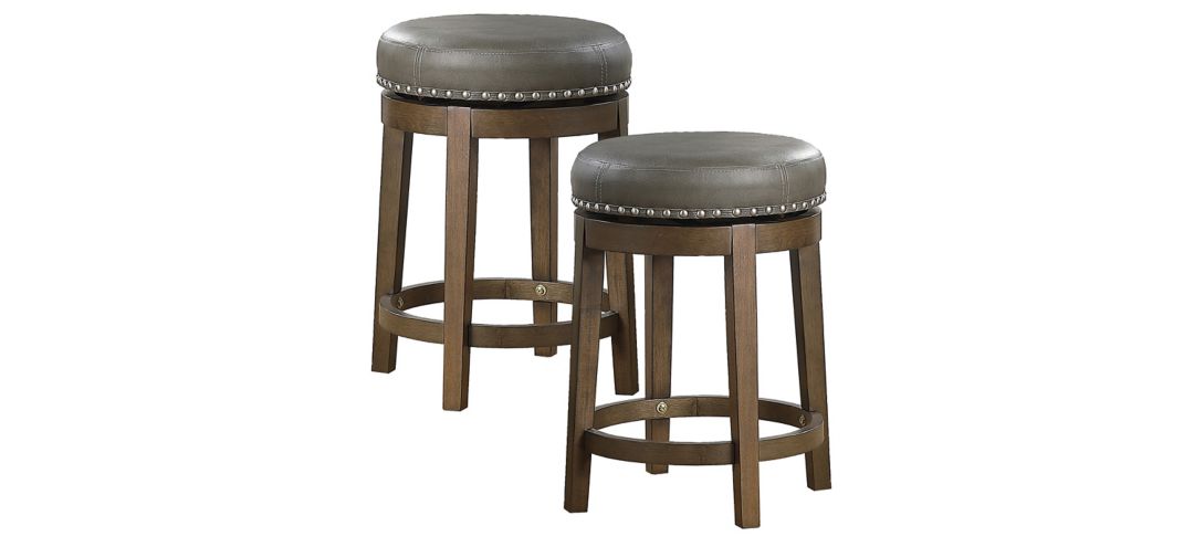 Whitby 24 Round Swivel Stool (Set of 2)