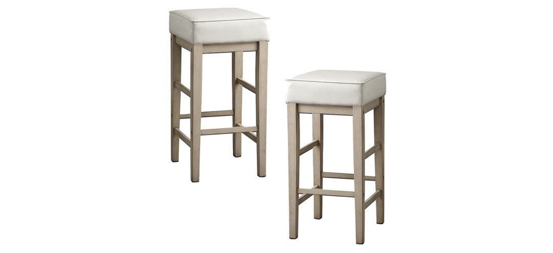 Josie 30 Height Square Stool (Set of 2)