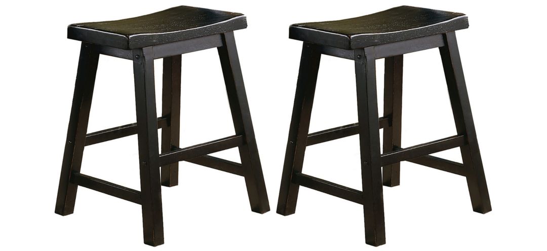 Goya Standard-Height Dining Stool - Set of 2