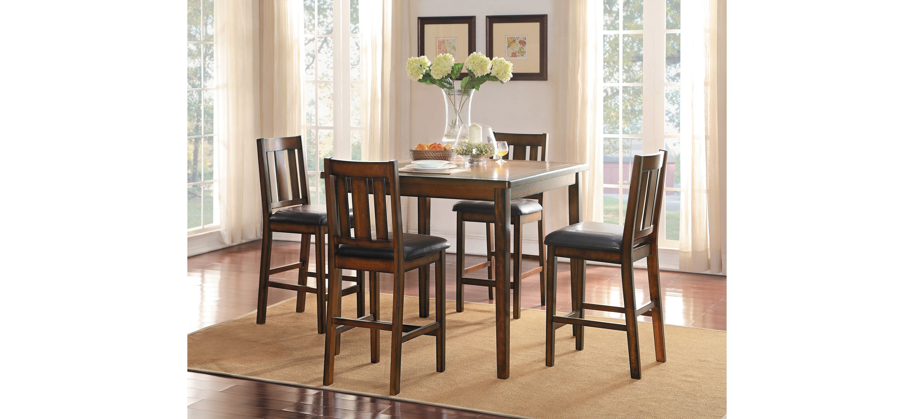 Normand 5-pc. Counter Height Dining Set