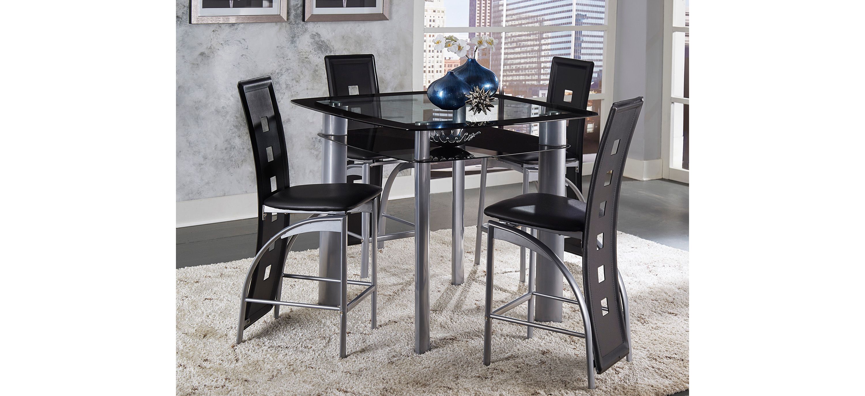 Maya 5-pc. Counter Height Dining Set