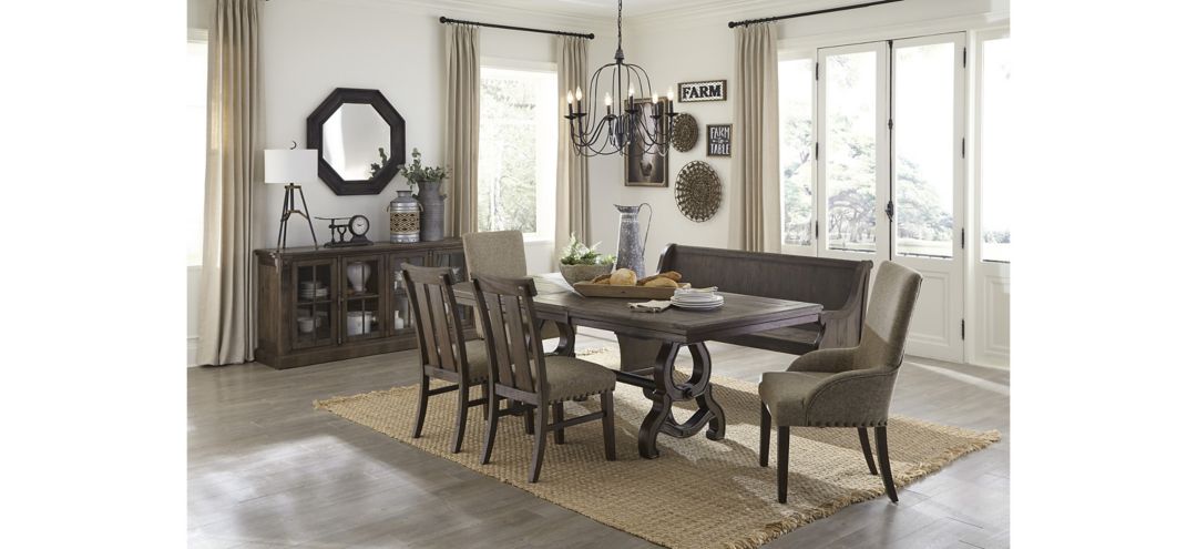 790157990 Baldwyn 6-Pc Dining Set With Bench sku 790157990