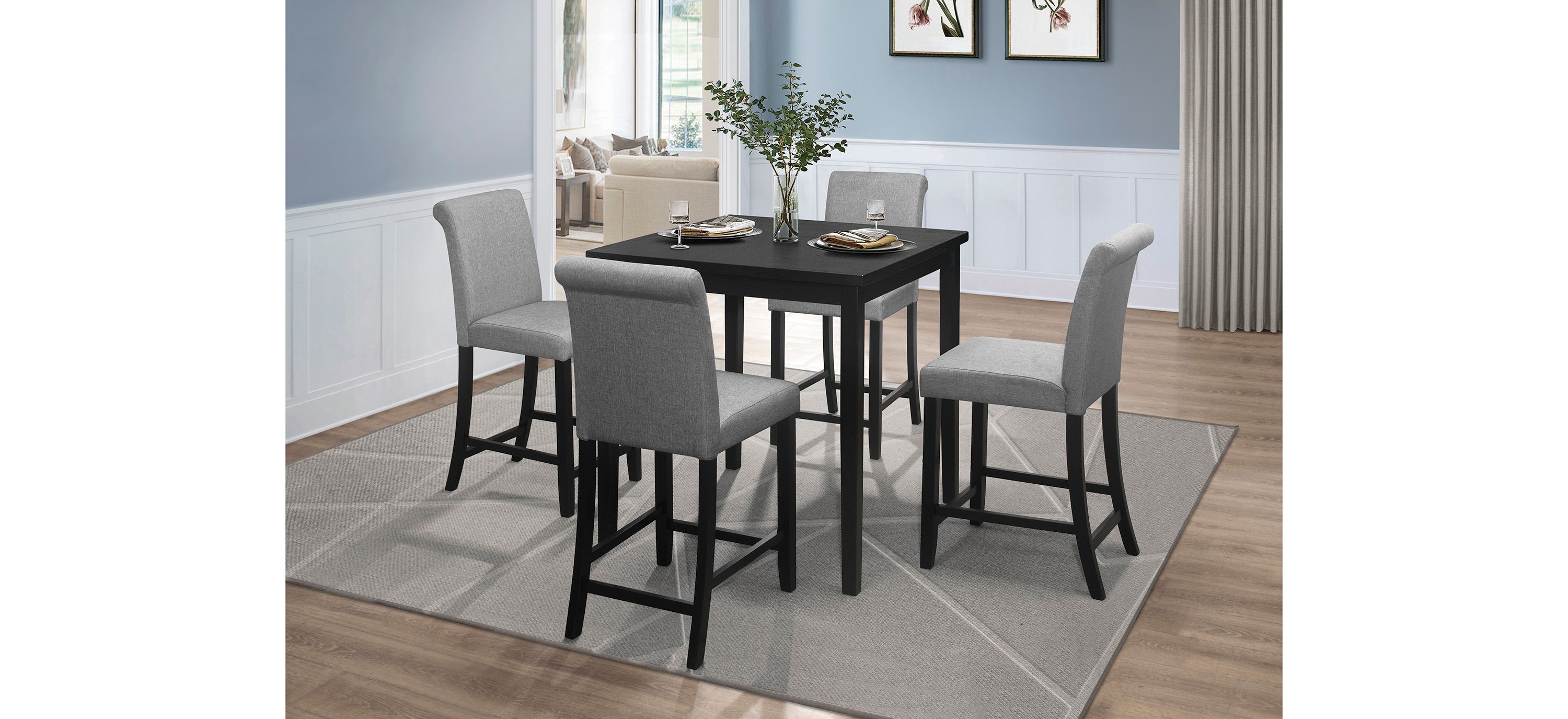Ithaca 5-pc. Counter Height Dining Set