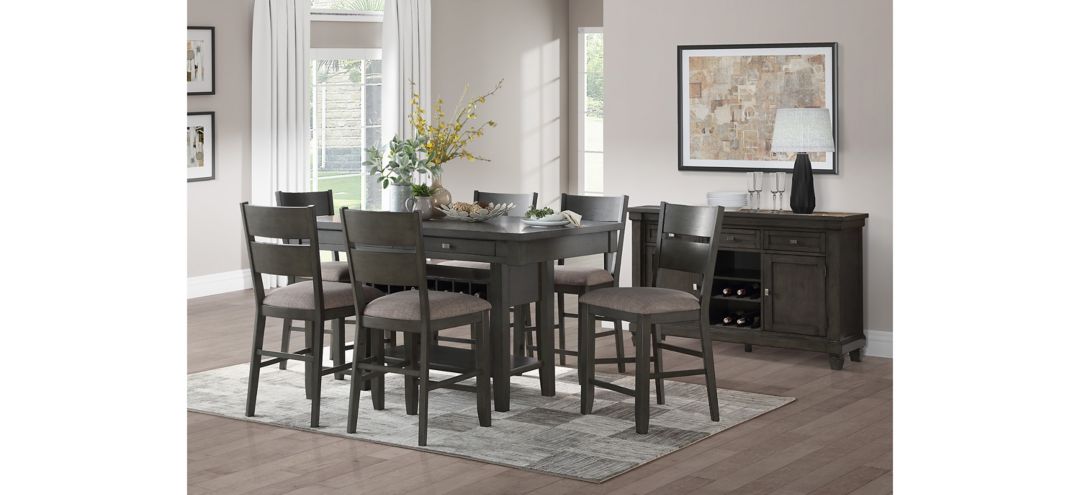 Brindle 7-pc. Counter Height Dining Room Set