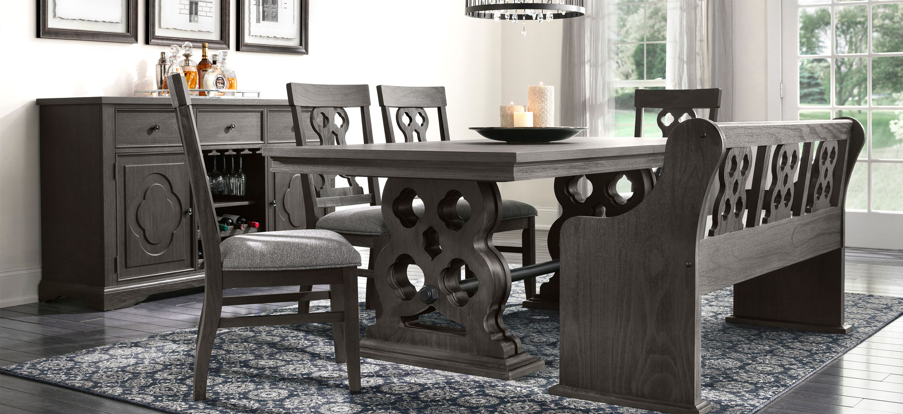 Belmore 6-pc. Dining Set w/Bench