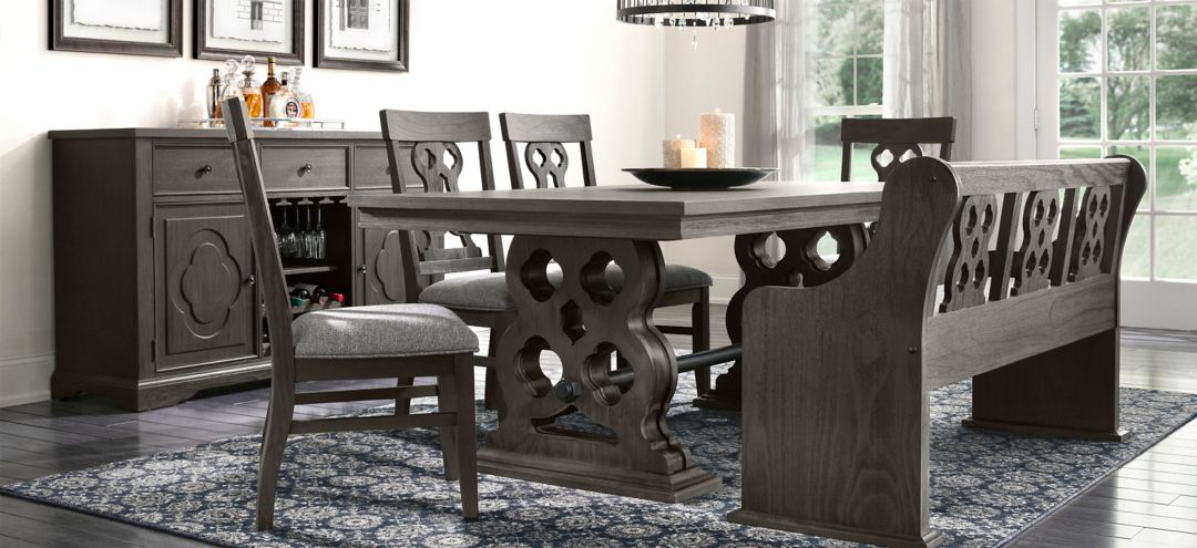 Belmore 6-pc Dining Set W/Bench