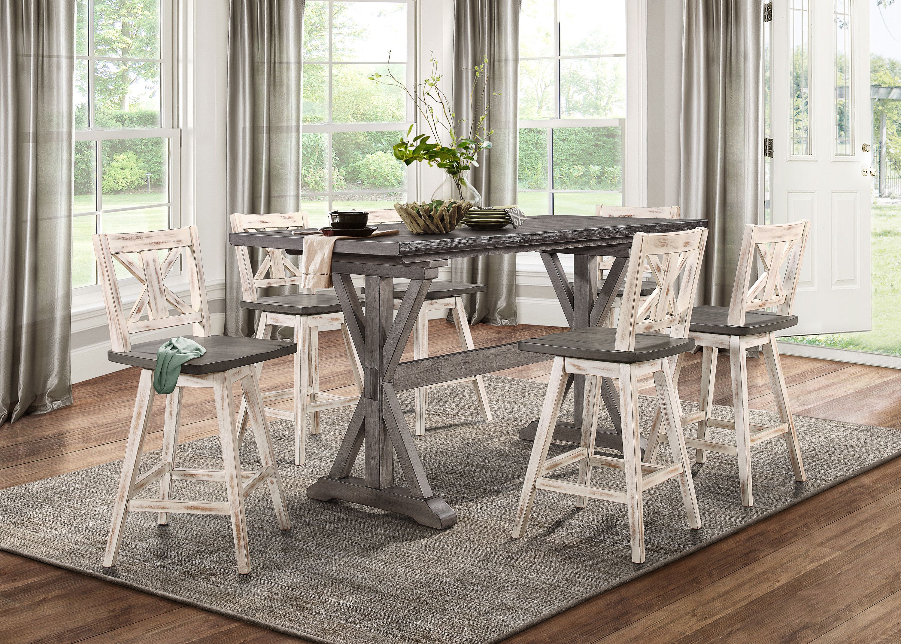 Trouvaille 7-pc. Counter Height Dining Set