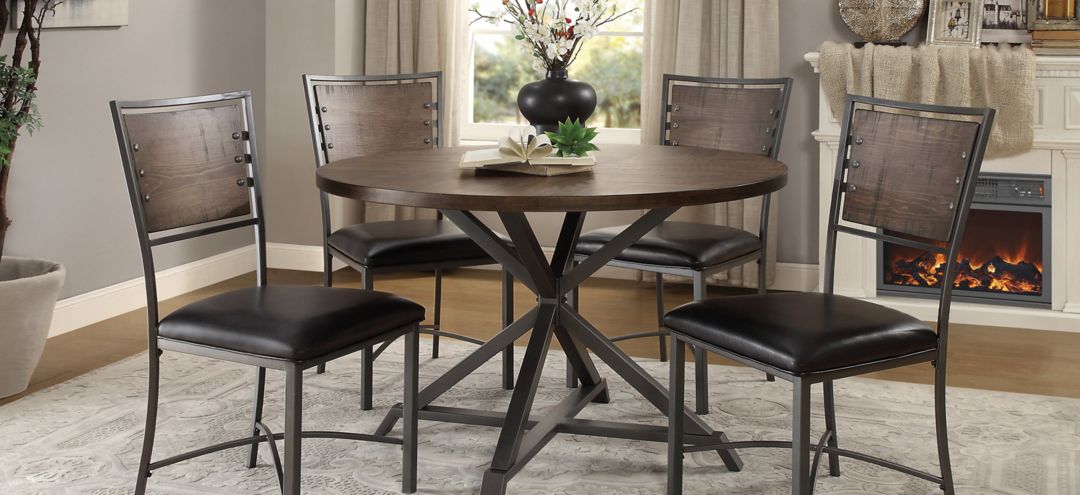 Crawford 5-pc Dining Set