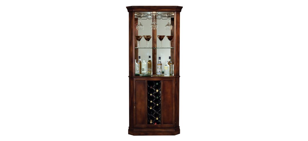 Piedmont Corner Wine Cabinet