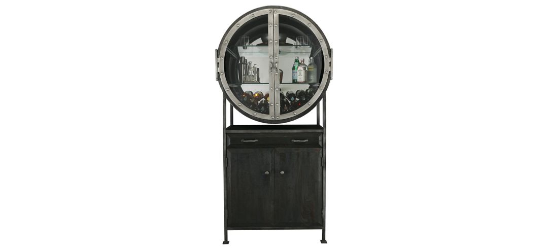 Boilermaker Wine & Bar Cabinet