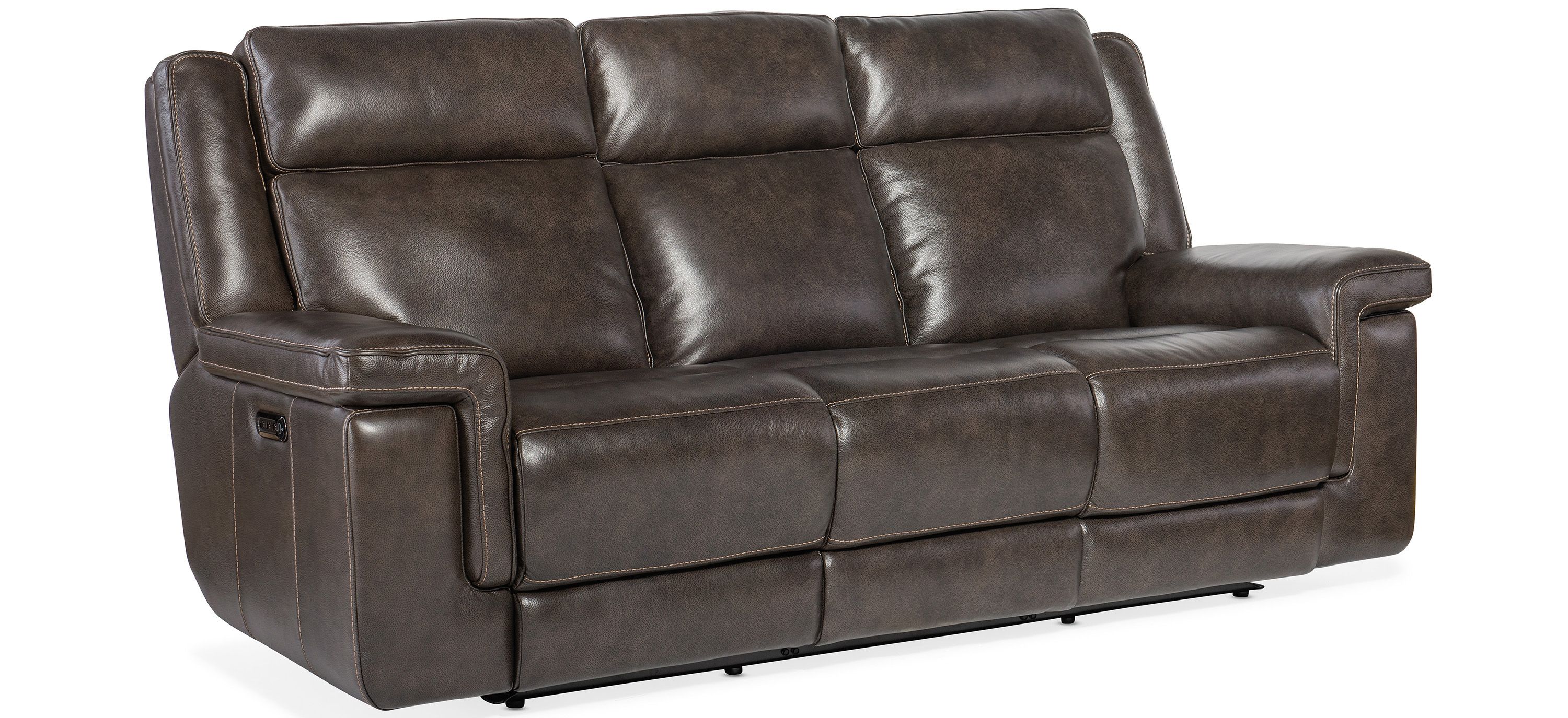 Montel Lay Flat Power Sofa with Power Headrest & Lumbar