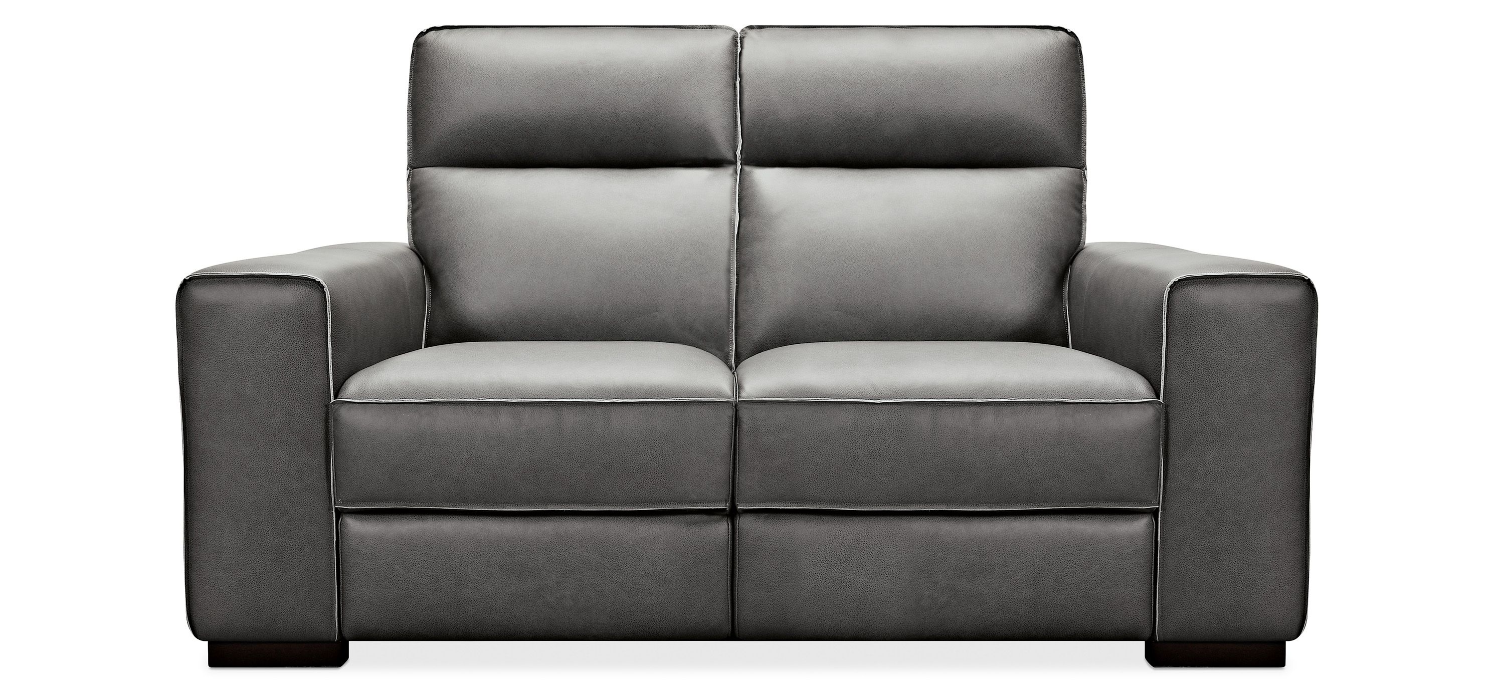 Braeburn Leather Loveseat