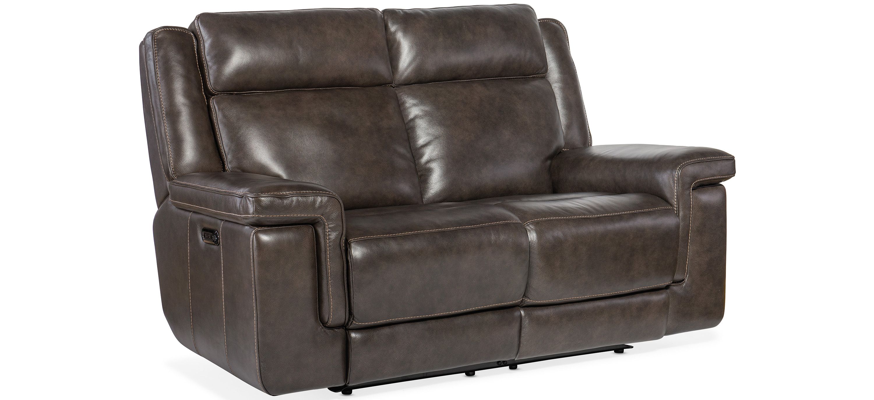 Montel Lay Flat Power Loveseat with Power Headrest & Lumbar