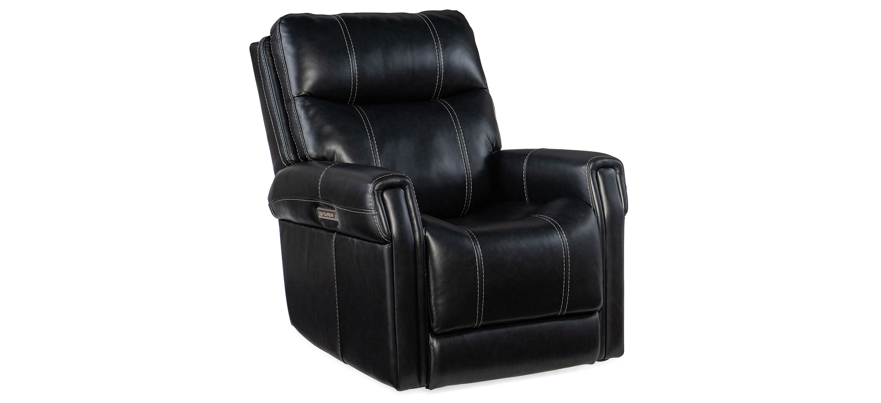 Carroll Power Recliner with Power Headrest and Lumbar