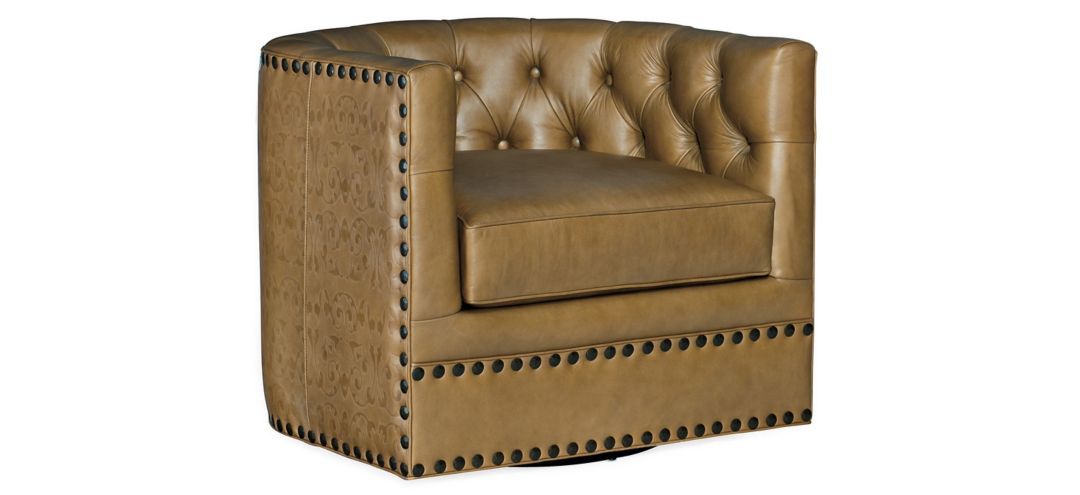 Lennox Tufted Swivel Chair