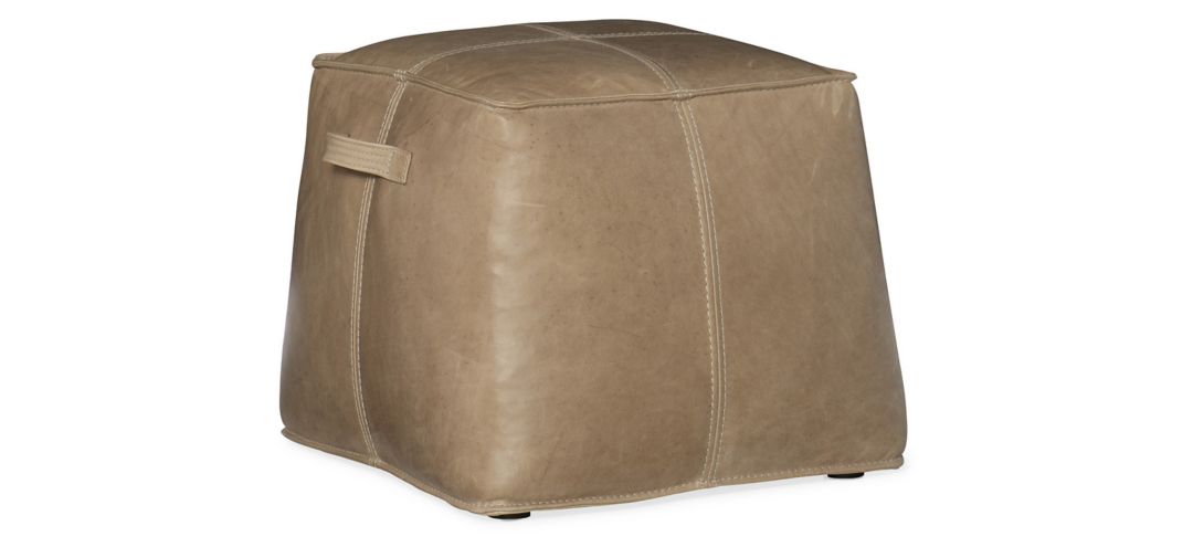 Dizzy Leather Ottoman