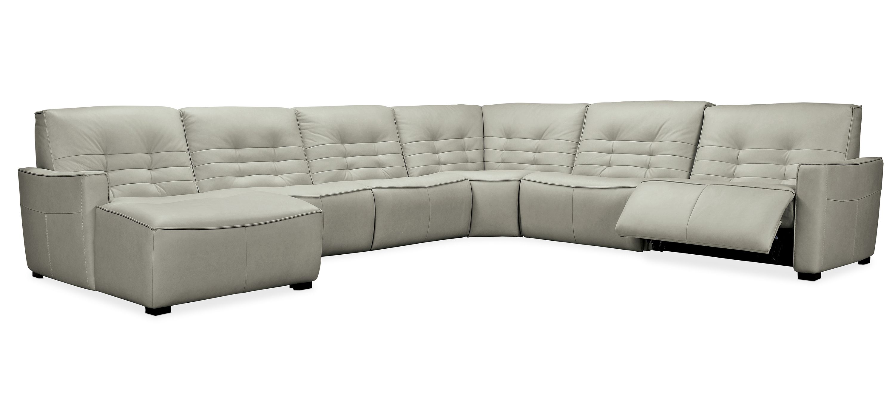 Reaux Power Reclining Sectional w/ Chaise