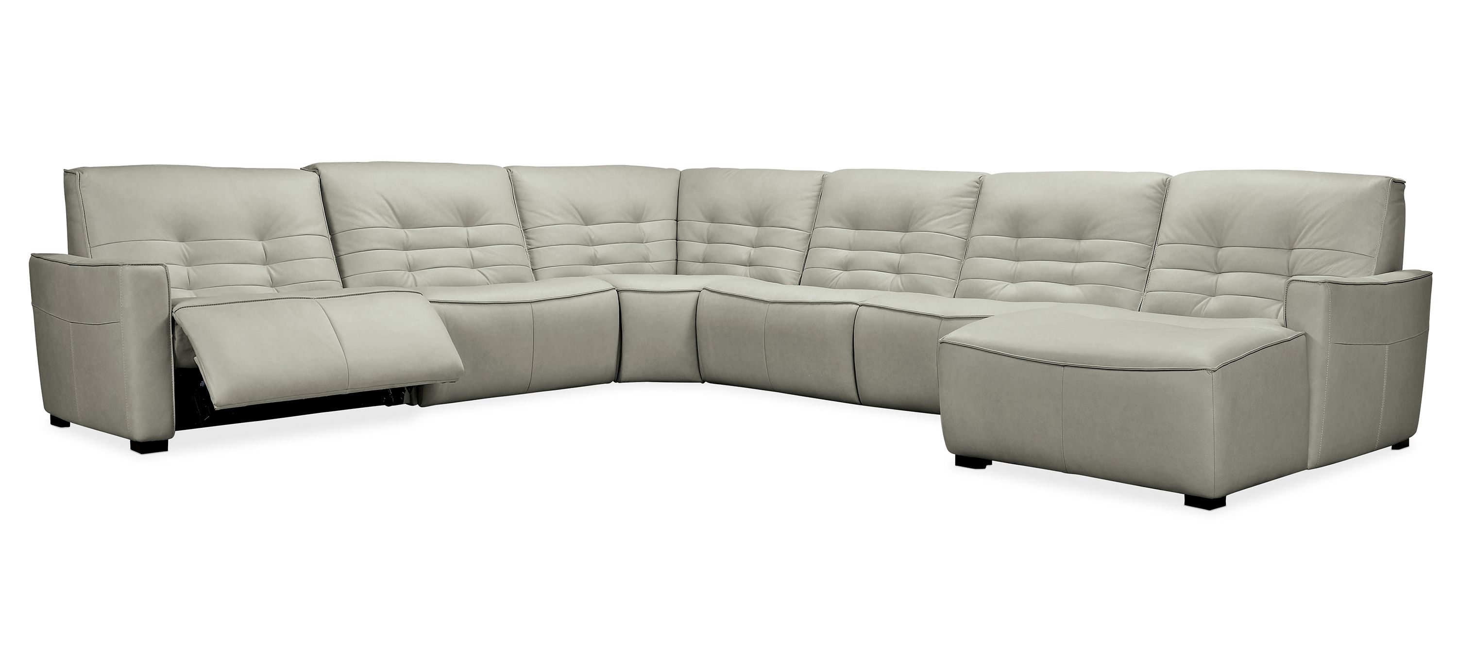 Reaux Power Reclining Sectional w/ Chaise