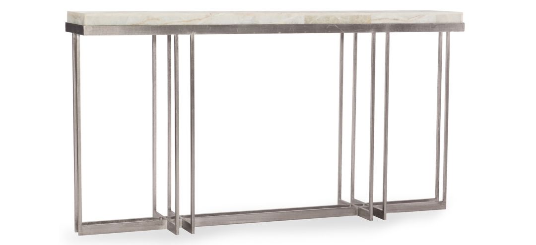 638-85327-WH Melange Blaire Rectangular Console Table sku 638-85327-WH