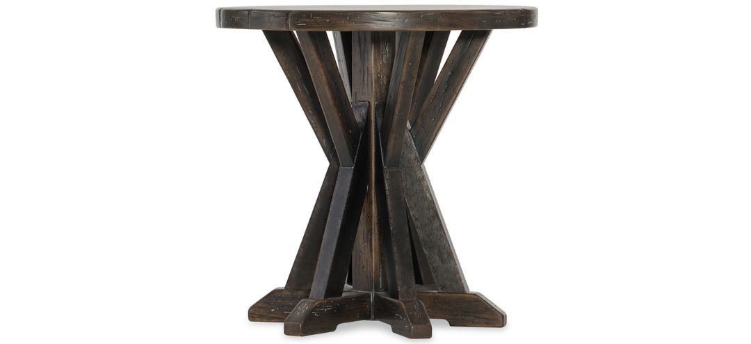 1618-80115-DKW Roslyn County Round Lamp Table sku 1618-80115-DKW