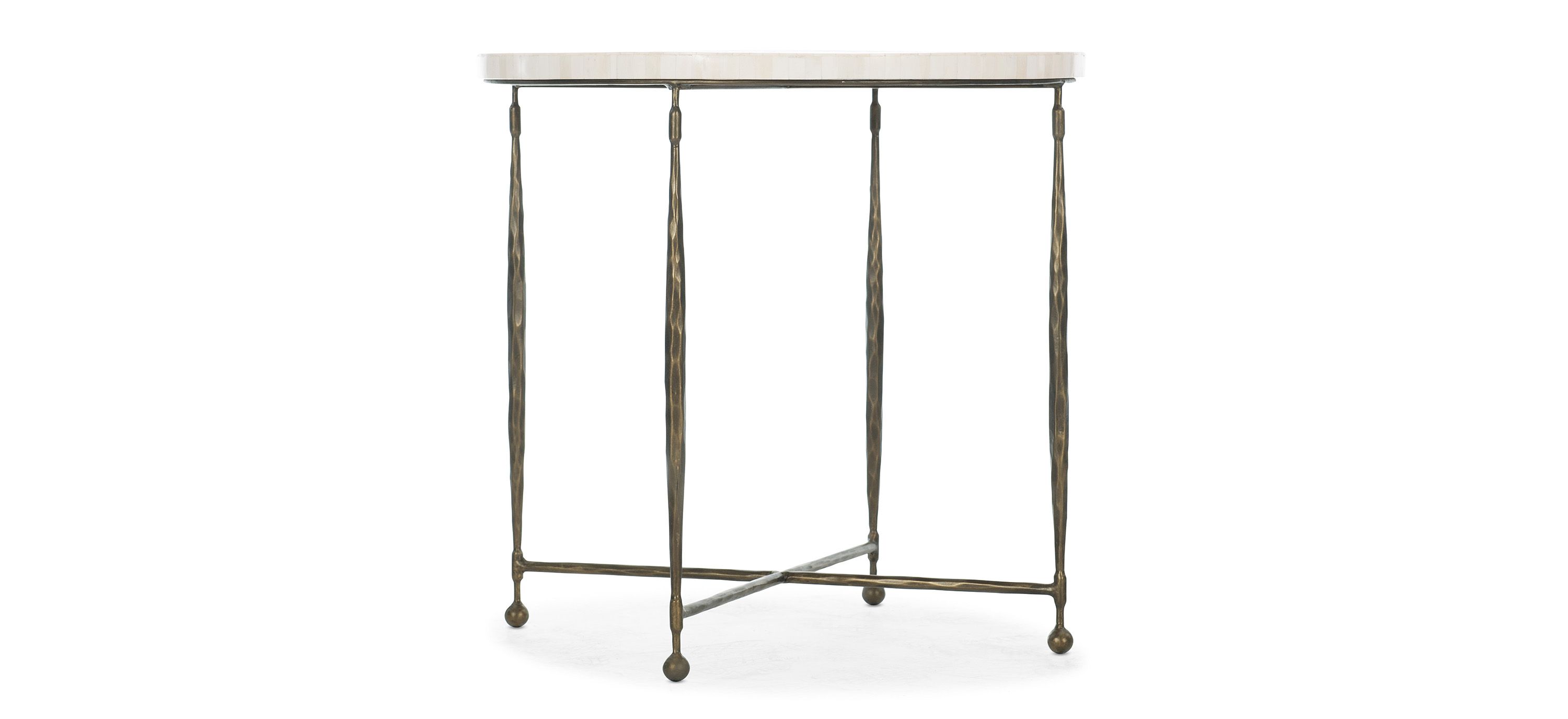 Commerce & Market Round End Table