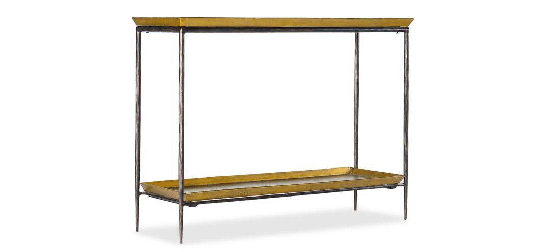 Commerce & Market Tray Top Metal Console