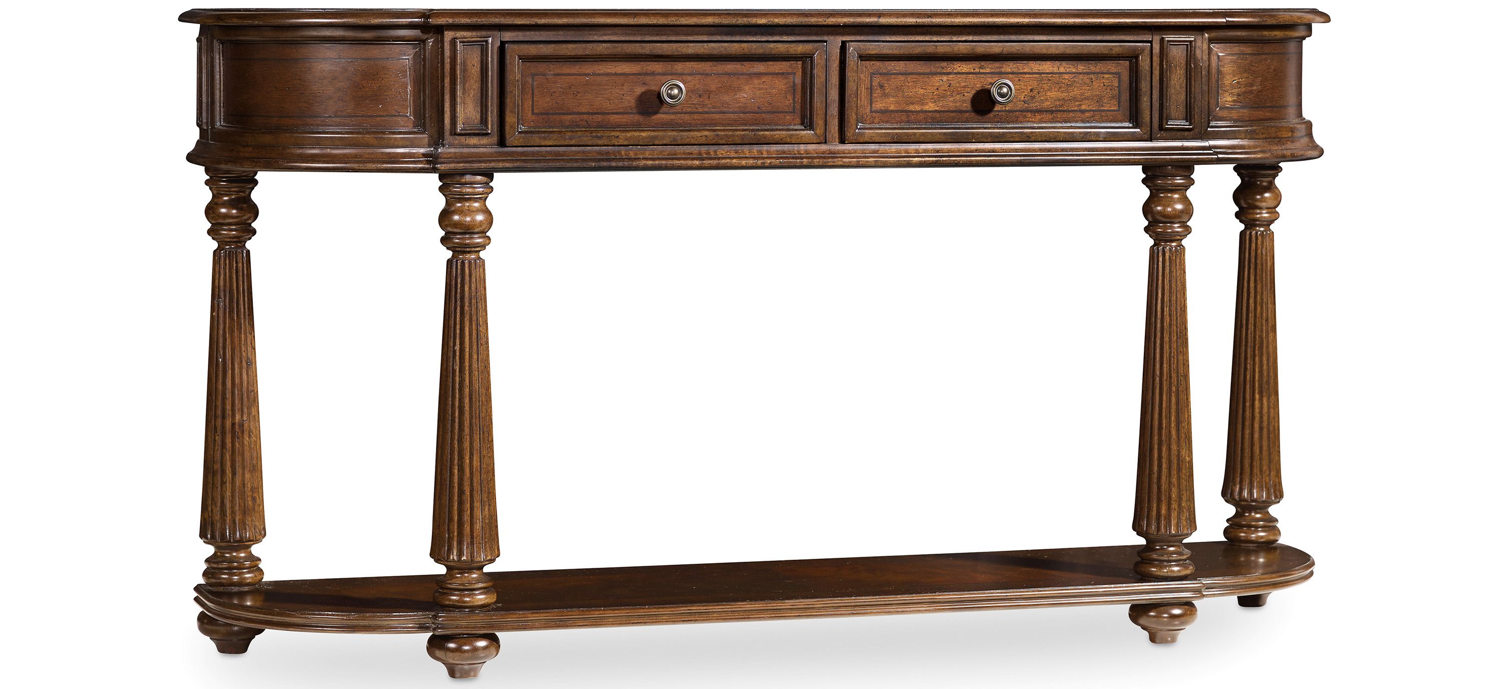 Leesburg Demilune Hall Console