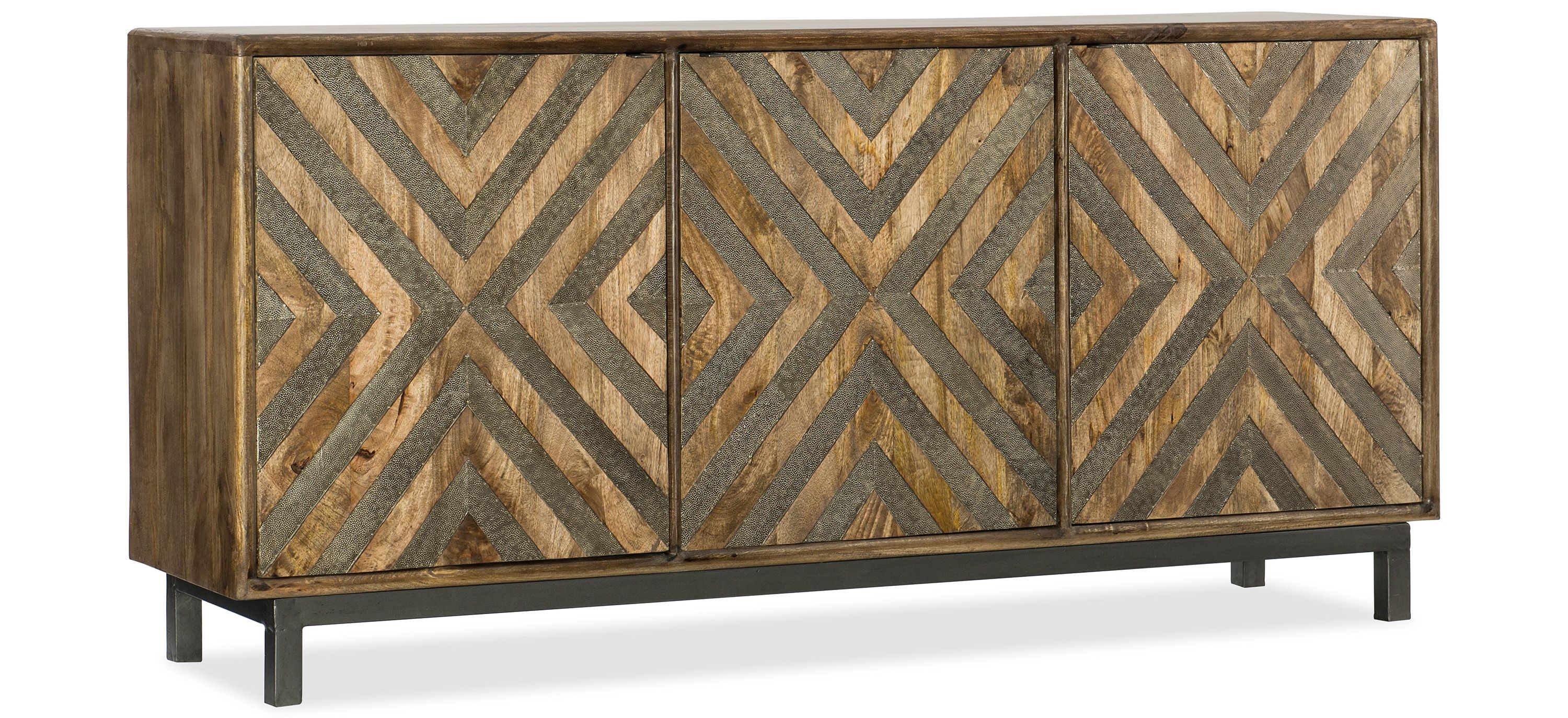 Serramonte Three-Door Entertainment Console