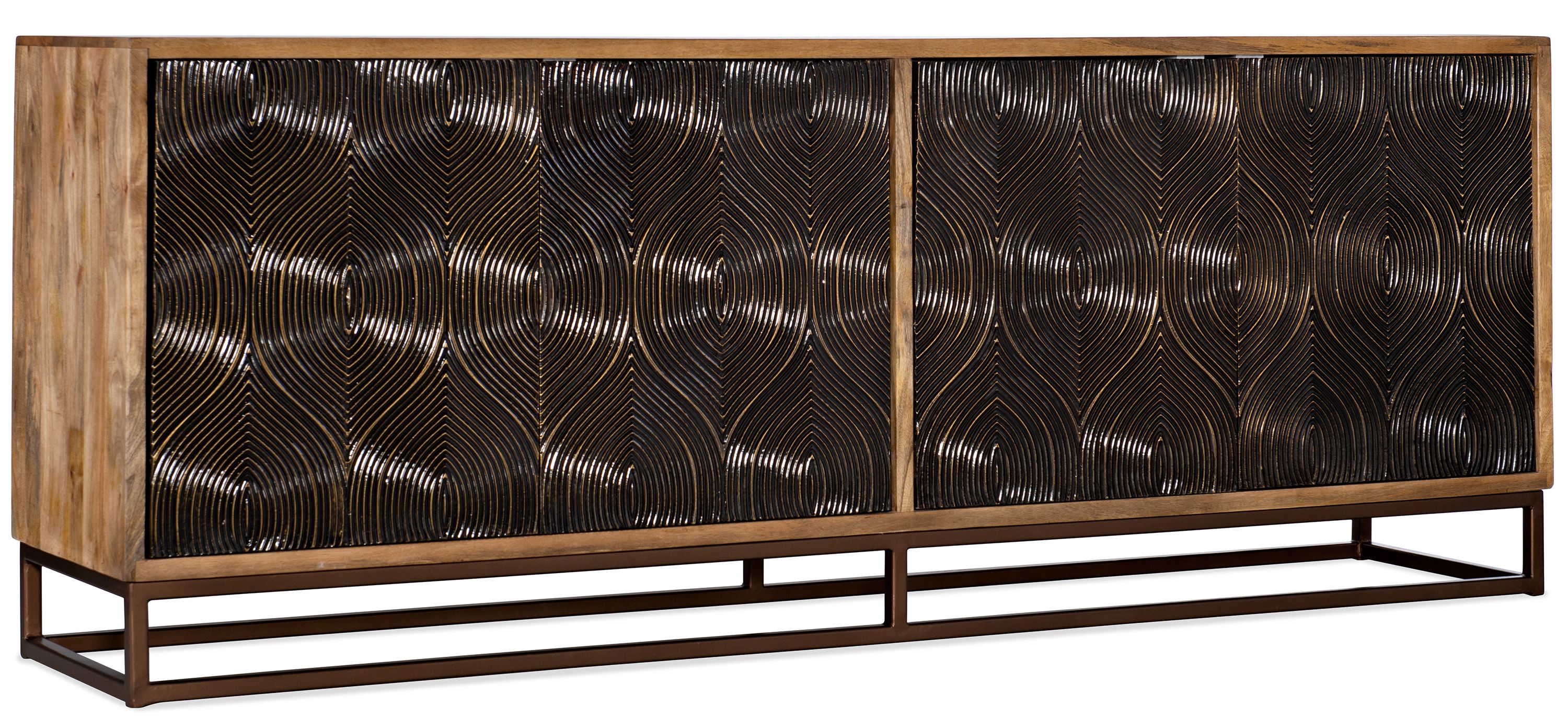 Swirl Door Entertainment Console