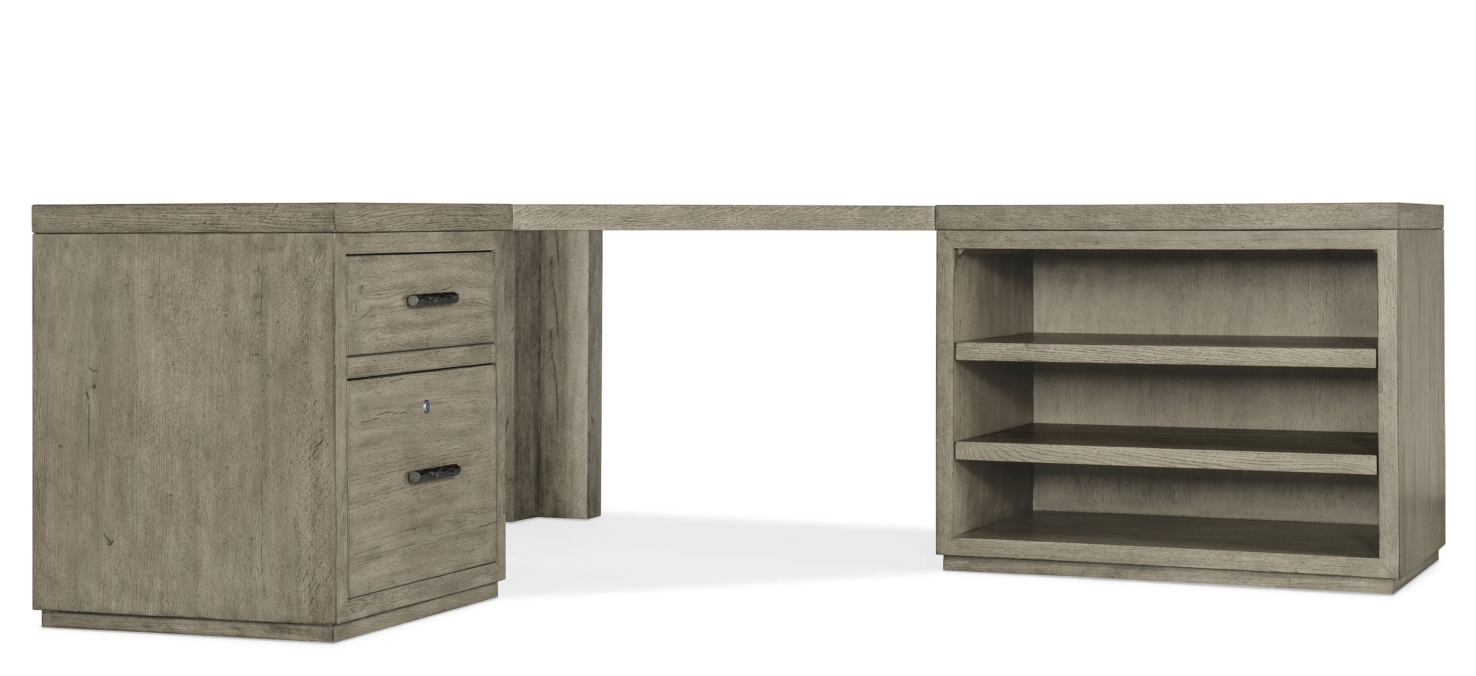 369019330 Linville Falls Corner Desk w/ File and Shelves sku 369019330
