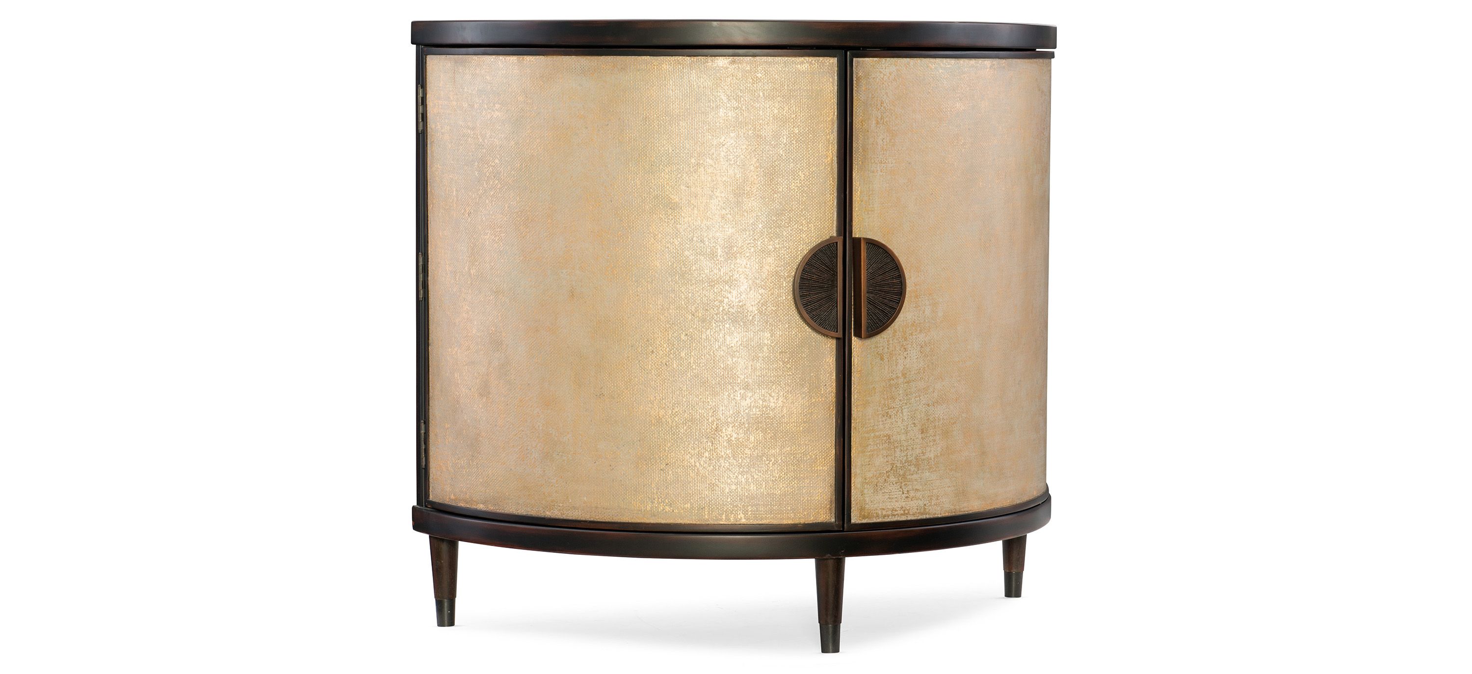 Melange Em Demilune Accent Chest