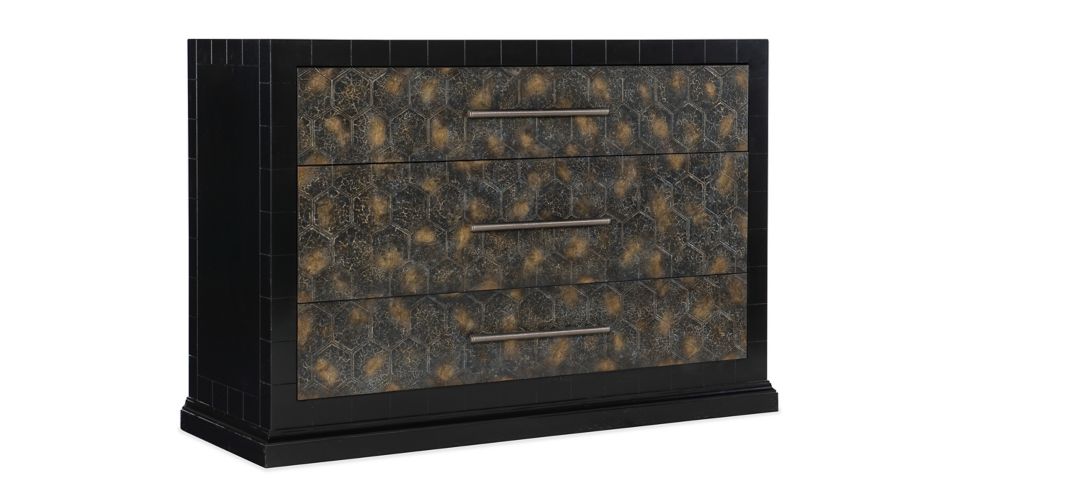 374157530 Melange Mikkeli Three Drawer Chest sku 374157530