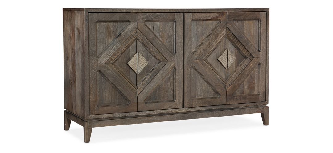 Commerce & Market Carved Accent Chest