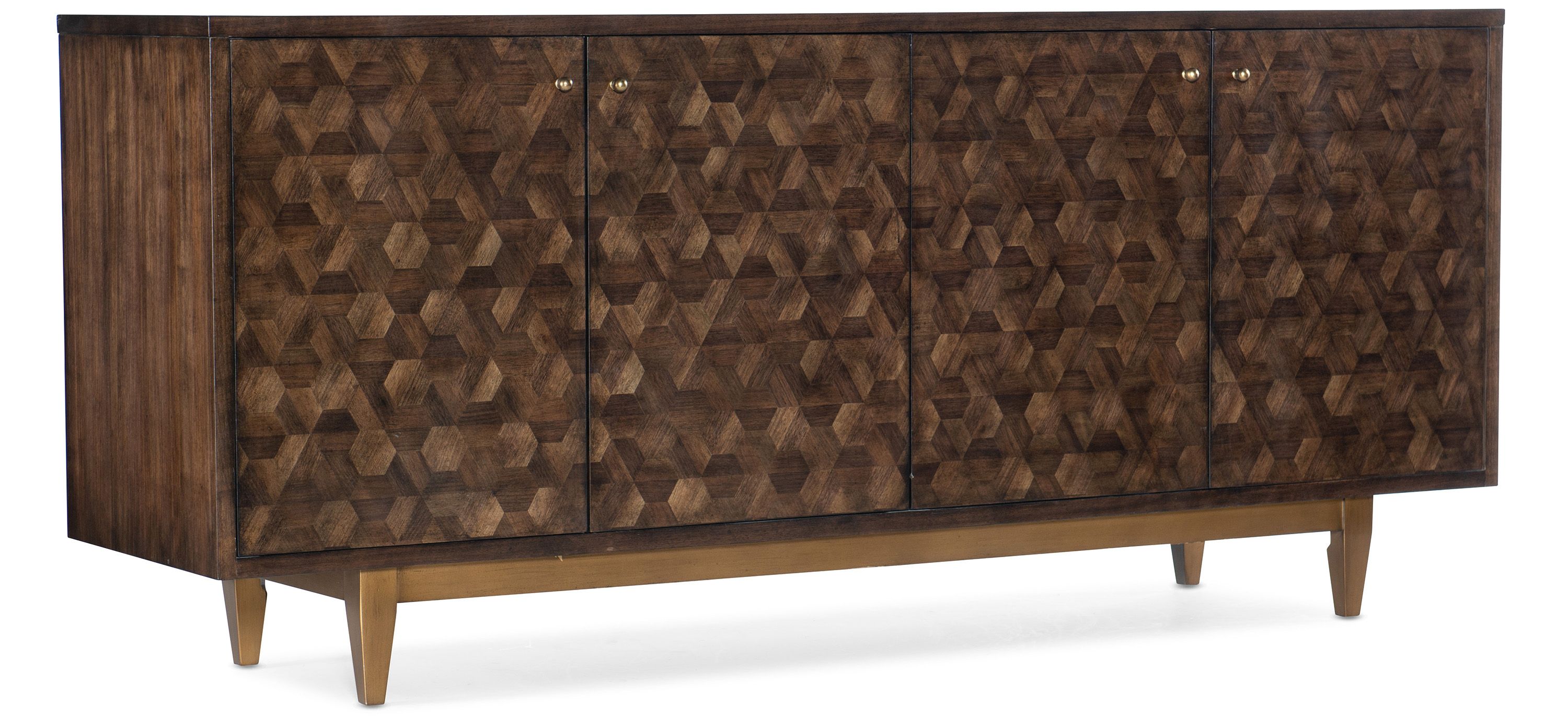Melange Alpine Four-Door Credenza