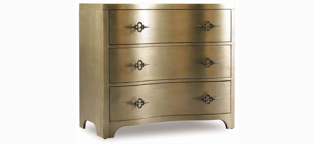Sanctuary Three Drawer Shaped Front Chest